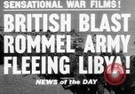 Image of Field Marshal Bernard Montgomery Libya, 1943, second 20 stock footage video 65675047520