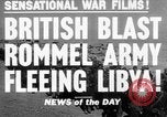 Image of Field Marshal Bernard Montgomery Libya, 1943, second 21 stock footage video 65675047520