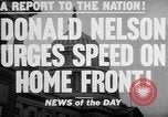 Standbild Donald M Nelson Washington DC USA, 1943, aus Sekunde 3 historischem Filmmaterial Videoclip 65675047521