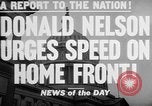 Standbild Donald M Nelson Washington DC USA, 1943, aus Sekunde 4 historischem Filmmaterial Videoclip 65675047521