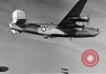 Image of B-24 Liberators in Operation Tidal Wave Europe, 1943, second 34 stock footage video 65675047530