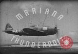 Image of P-47 Thunderbolts Mariana Islands, 1944, second 7 stock footage video 65675047533