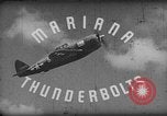 Image of P-47 Thunderbolts Mariana Islands, 1944, second 15 stock footage video 65675047533