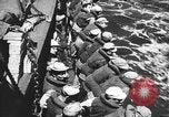 Standbild USA Konvoi Saipan Nördliche Marianen, 1944, aus Sekunde 23 historischem Filmmaterial Videoclip 65675047535