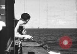 Standbild USA Konvoi Saipan Nördliche Marianen, 1944, aus Sekunde 32 historischem Filmmaterial Videoclip 65675047535
