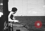 Standbild USA Konvoi Saipan Nördliche Marianen, 1944, aus Sekunde 34 historischem Filmmaterial Videoclip 65675047535