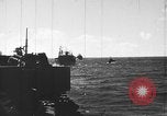 Standbild USA Konvoi Saipan Nördliche Marianen, 1944, aus Sekunde 36 historischem Filmmaterial Videoclip 65675047535