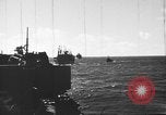 Standbild USA Konvoi Saipan Nördliche Marianen, 1944, aus Sekunde 37 historischem Filmmaterial Videoclip 65675047535