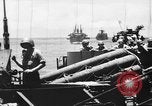 Standbild USA Konvoi Saipan Nördliche Marianen, 1944, aus Sekunde 49 historischem Filmmaterial Videoclip 65675047535