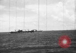 Standbild USA Konvoi Saipan Nördliche Marianen, 1944, aus Sekunde 61 historischem Filmmaterial Videoclip 65675047535