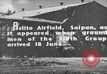 Standbild erfasst japanischen Flugplatz in Zweiten Weltkrieg Aslito Flugplatz Saipan Marianen, 1944, aus Sekunde 3 historischem Filmmaterial Videoclip 65675047536