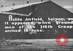 Standbild erfasst japanischen Flugplatz in Zweiten Weltkrieg Aslito Flugplatz Saipan Marianen, 1944, aus Sekunde 4 historischem Filmmaterial Videoclip 65675047536