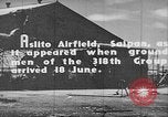 Standbild erfasst japanischen Flugplatz in Zweiten Weltkrieg Aslito Flugplatz Saipan Marianen, 1944, aus Sekunde 6 historischem Filmmaterial Videoclip 65675047536