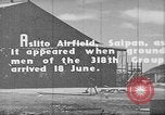 Standbild erfasst japanischen Flugplatz in Zweiten Weltkrieg Aslito Flugplatz Saipan Marianen, 1944, aus Sekunde 7 historischem Filmmaterial Videoclip 65675047536