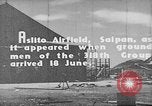 Standbild erfasst japanischen Flugplatz in Zweiten Weltkrieg Aslito Flugplatz Saipan Marianen, 1944, aus Sekunde 8 historischem Filmmaterial Videoclip 65675047536