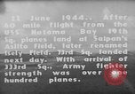 Standbild P-47s von 318 Fighter Group Ankunft in Saipan Saipan Marianen, 1944, aus Sekunde 6 historischem Filmmaterial Videoclip 65675047539