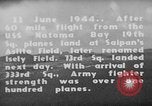 Standbild P-47s von 318 Fighter Group Ankunft in Saipan Saipan Marianen, 1944, aus Sekunde 10 historischem Filmmaterial Videoclip 65675047539