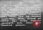 Standbild P-47s von 318 Fighter Group Ankunft in Saipan Saipan Marianen, 1944, aus Sekunde 11 historischem Filmmaterial Videoclip 65675047539