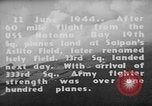 Standbild P-47s von 318 Fighter Group Ankunft in Saipan Saipan Marianen, 1944, aus Sekunde 13 historischem Filmmaterial Videoclip 65675047539
