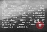 Standbild P-47s von 318 Fighter Group Ankunft in Saipan Saipan Marianen, 1944, aus Sekunde 16 historischem Filmmaterial Videoclip 65675047539
