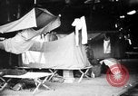 Standbild US-Truppen einrichten Camp auf beschlagnahmte japanische base Aslito Flugplatz Saipan Marianen, 1944, aus Sekunde 9 historischem Filmmaterial Videoclip 65675047542