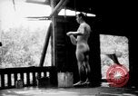 Standbild US-Truppen einrichten Camp auf beschlagnahmte japanische base Aslito Flugplatz Saipan Marianen, 1944, aus Sekunde 35 historischem Filmmaterial Videoclip 65675047542