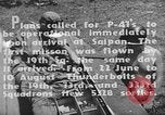 Image of US Army Air Forces 318th Fighter Group P-47 aircraft  Aslito Airfield Saipan Mariana Islands, 1944, second 23 stock footage video 65675047544