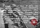 Image of US Army Air Forces 318th Fighter Group P-47 aircraft  Aslito Airfield Saipan Mariana Islands, 1944, second 26 stock footage video 65675047544