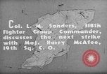 Image of US Army Air Forces 318th Fighter Group P-47 aircraft  Aslito Airfield Saipan Mariana Islands, 1944, second 49 stock footage video 65675047544