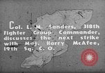 Image of US Army Air Forces 318th Fighter Group P-47 aircraft  Aslito Airfield Saipan Mariana Islands, 1944, second 54 stock footage video 65675047544
