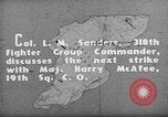 Image of US Army Air Forces 318th Fighter Group P-47 aircraft  Aslito Airfield Saipan Mariana Islands, 1944, second 57 stock footage video 65675047544