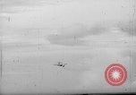 Standbild 19 USAAF Fighter Squadron P-47s der gegnerischen Insel Tinian Insel Tinian Marianen, 1945, aus Sekunde 17 historischem Filmmaterial Videoclip 65675047547