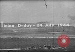 Standbild Schlacht von Tinian Island in Zweiten Weltkrieg Insel Tinian Marianen, 1944, aus Sekunde 4 historischem Filmmaterial Videoclip 65675047549