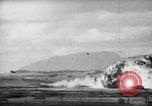 Image of U.S. P-47s striking Japanese positions on Tinian Tinian Island Mariana Islands, 1944, second 10 stock footage video 65675047550