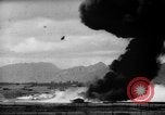 Image of U.S. P-47s striking Japanese positions on Tinian Tinian Island Mariana Islands, 1944, second 14 stock footage video 65675047550