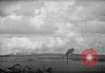 Image of U.S. P-47s striking Japanese positions on Tinian Tinian Island Mariana Islands, 1944, second 21 stock footage video 65675047550