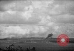 Image of U.S. P-47s striking Japanese positions on Tinian Tinian Island Mariana Islands, 1944, second 22 stock footage video 65675047550