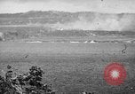 Image of U.S. P-47s striking Japanese positions on Tinian Tinian Island Mariana Islands, 1944, second 49 stock footage video 65675047550