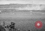 Image of U.S. P-47s striking Japanese positions on Tinian Tinian Island Mariana Islands, 1944, second 50 stock footage video 65675047550