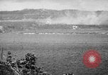 Image of U.S. P-47s striking Japanese positions on Tinian Tinian Island Mariana Islands, 1944, second 51 stock footage video 65675047550