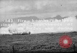 Standbild 318 USAAF Fighter Gruppe P-47s in der Schlacht von Tinian Insel Tinian Marianen, 1944, aus Sekunde 5 historischem Filmmaterial Videoclip 65675047551