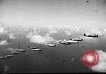 Standbild P-47s von 318 Fighter Group Rückkehr von Tinian raid Aslito Flugplatz Saipan Marianen, 1944, aus Sekunde 19 historischem Filmmaterial Videoclip 65675047552