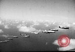 Standbild P-47s von 318 Fighter Group Rückkehr von Tinian raid Aslito Flugplatz Saipan Marianen, 1944, aus Sekunde 21 historischem Filmmaterial Videoclip 65675047552