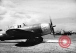 Standbild P-47s 19 USAAF Fighter Squadron in Saipan Saipan Marianen, 1944, aus Sekunde 13 historischem Filmmaterial Videoclip 65675047553