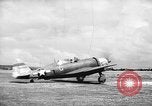 Standbild P-47s 19 USAAF Fighter Squadron in Saipan Saipan Marianen, 1944, aus Sekunde 20 historischem Filmmaterial Videoclip 65675047553
