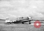 Standbild P-47s 19 USAAF Fighter Squadron in Saipan Saipan Marianen, 1944, aus Sekunde 21 historischem Filmmaterial Videoclip 65675047553