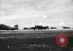 Standbild P-47s 19 USAAF Fighter Squadron in Saipan Saipan Marianen, 1944, aus Sekunde 25 historischem Filmmaterial Videoclip 65675047553