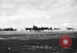 Standbild P-47s 19 USAAF Fighter Squadron in Saipan Saipan Marianen, 1944, aus Sekunde 27 historischem Filmmaterial Videoclip 65675047553