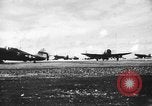 Standbild P-47s 19 USAAF Fighter Squadron in Saipan Saipan Marianen, 1944, aus Sekunde 35 historischem Filmmaterial Videoclip 65675047553