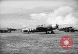 Standbild P-47s 19 USAAF Fighter Squadron in Saipan Saipan Marianen, 1944, aus Sekunde 36 historischem Filmmaterial Videoclip 65675047553